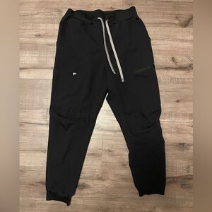 Fabletics size Small black jogger scrub pants
